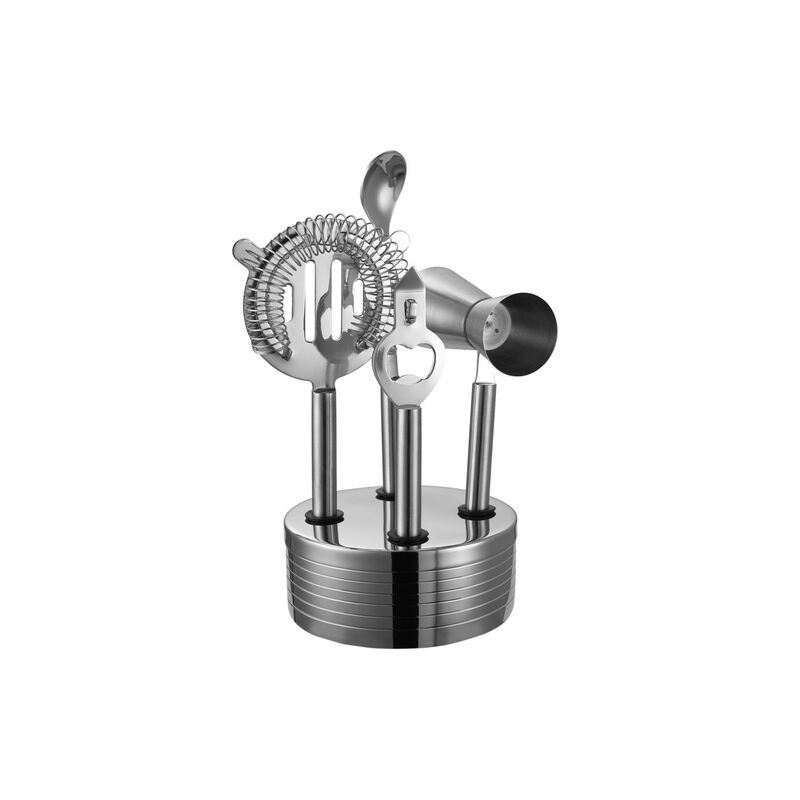 Maxwell & Williams Cocktail & Co Sterling Cocktail Set 5Pc Stainless Steel image number 1
